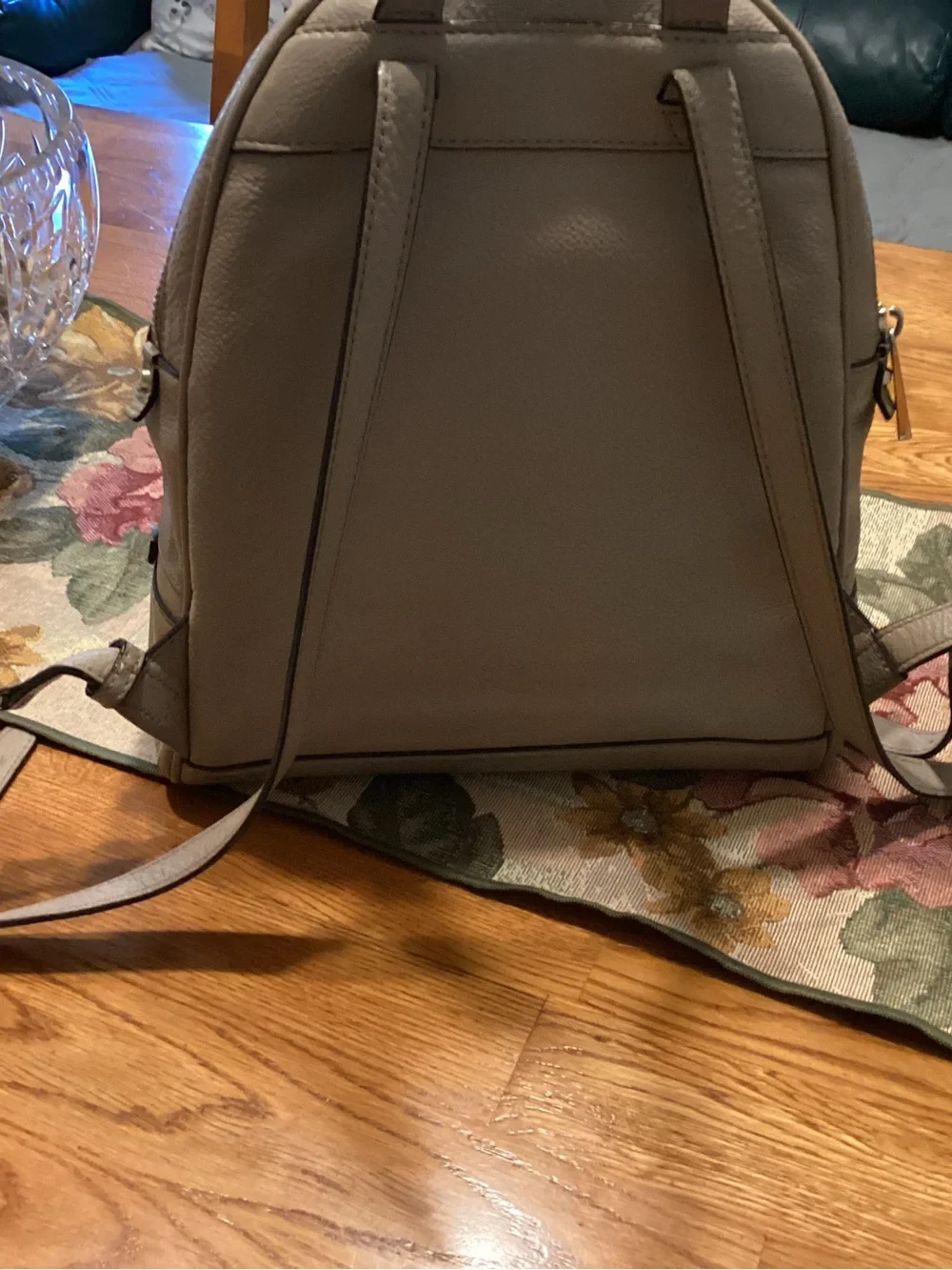 Michael Kors backpack in pebbled leather